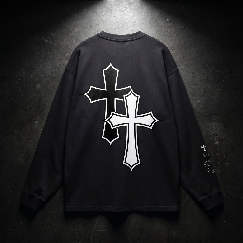 Oversized Unisex Long Sleeve T-Shirt