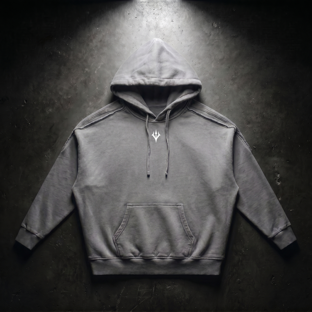 Spine Dynasty Hoodie (Light Gray)